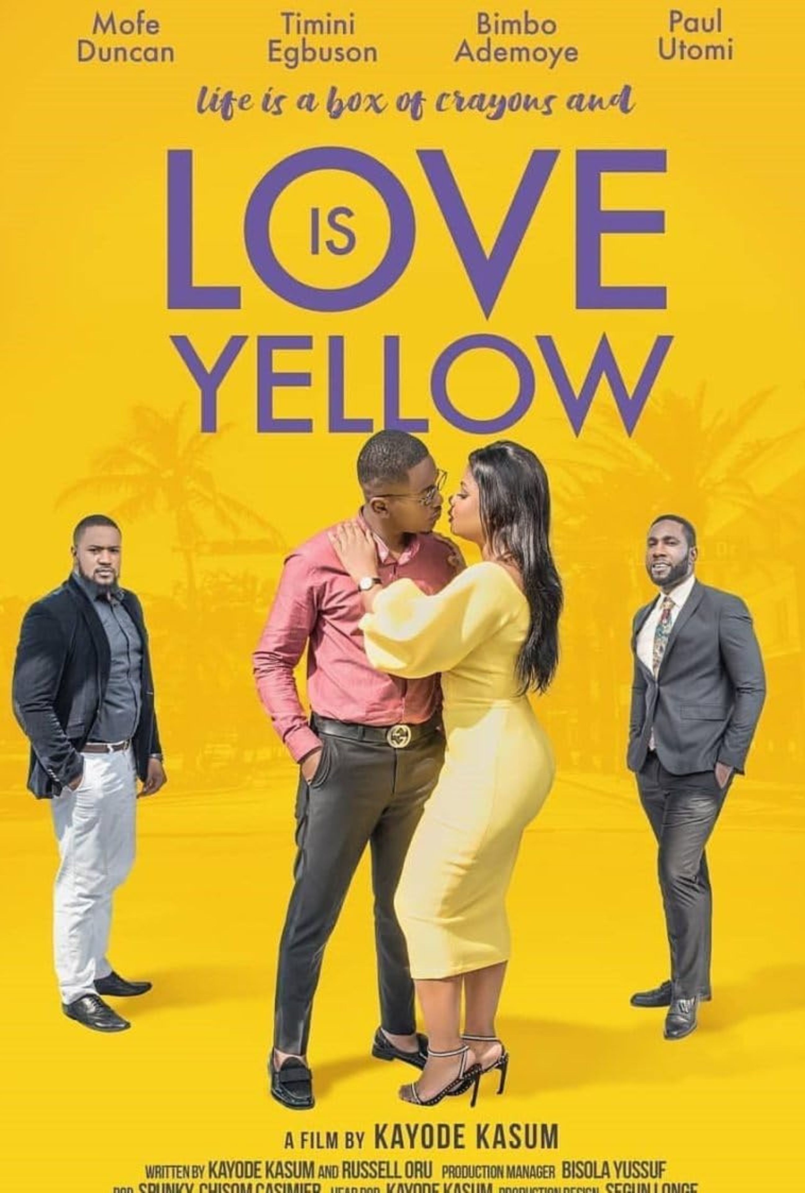 Love Is Yellow poster