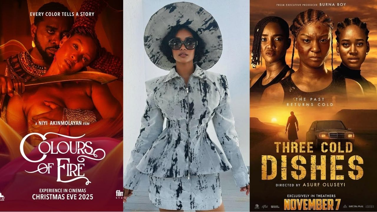 Osas Ighodaro Dominates the Big Screen with 3 Cold Dishes and Colours of Fire