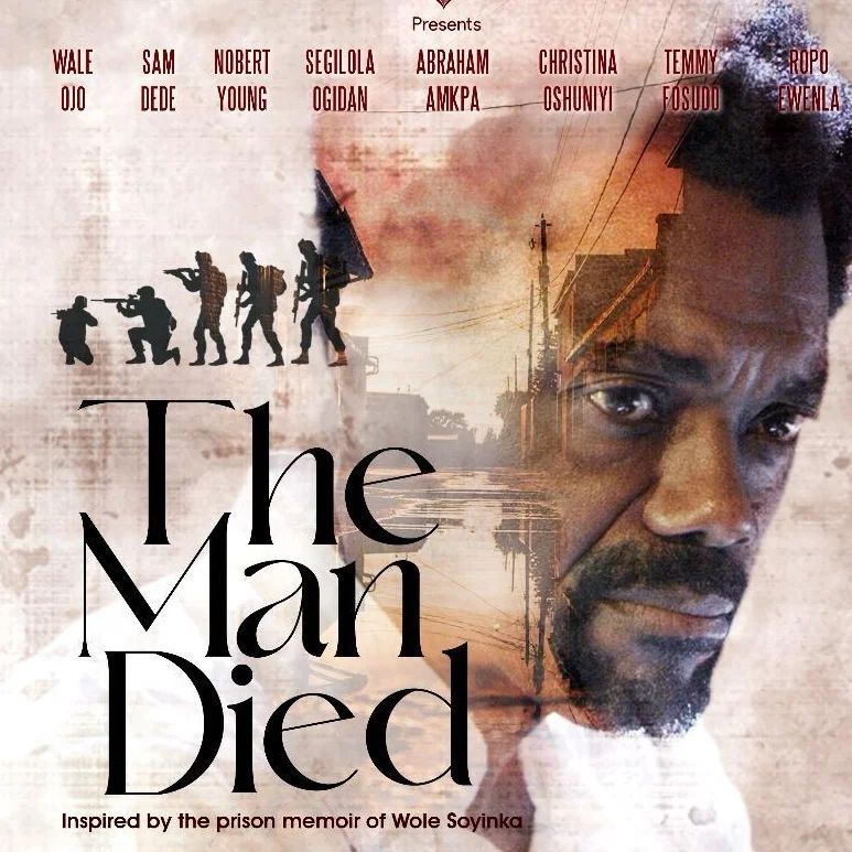 The Man Died poster